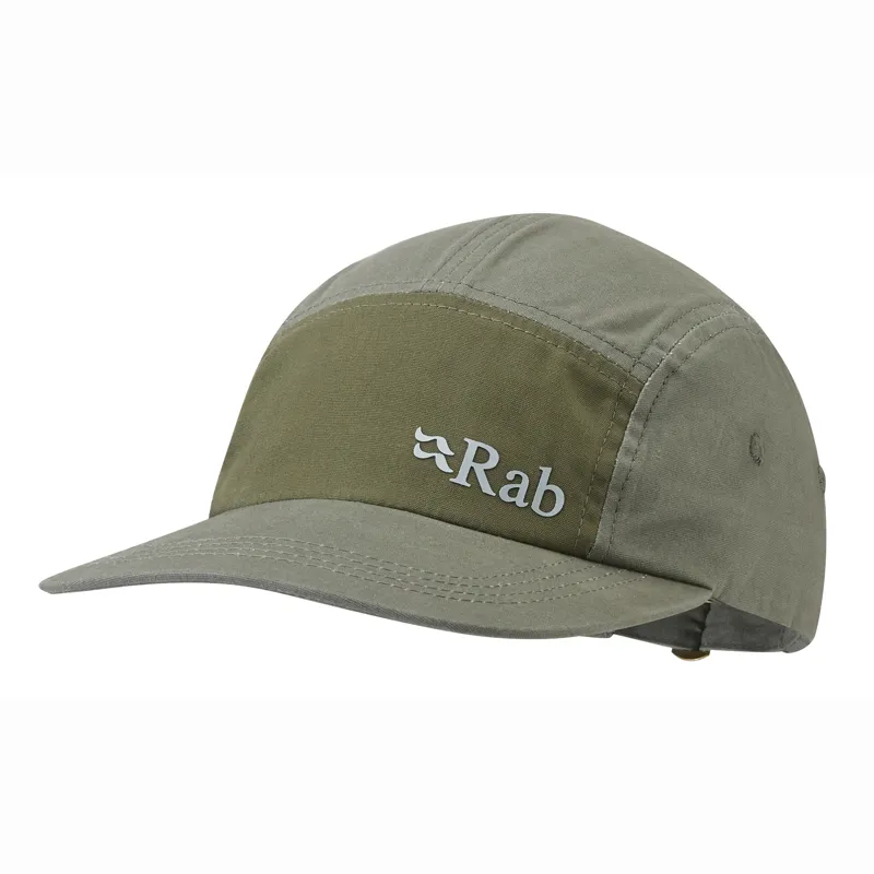 Rab Venant 5 Panel Cap - Light Khaki-Army
